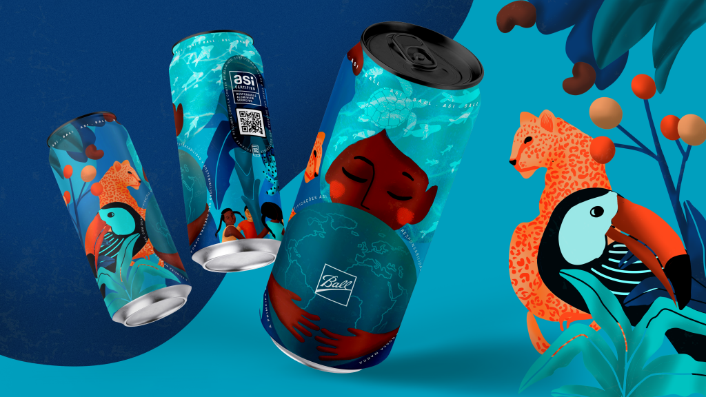 Ball fabrica las primeras latas de aluminio con Certificación ASI de