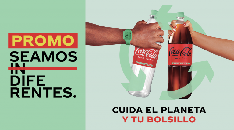 Coca-Cola presenta una nueva campaña para promover el uso de botellas retornables