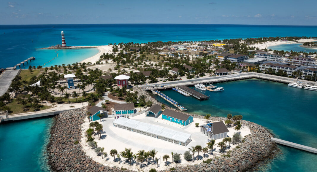 Aerial view of the MSC Foundation's Marine Conservation Center at Ocean Cay ©Ivan Sarfatti
